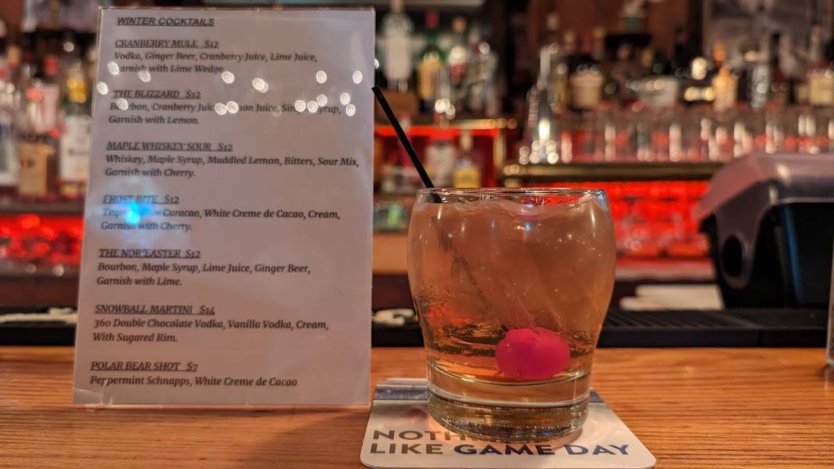 Menu at Red Wolfe Inn steakhouse, Belvidere