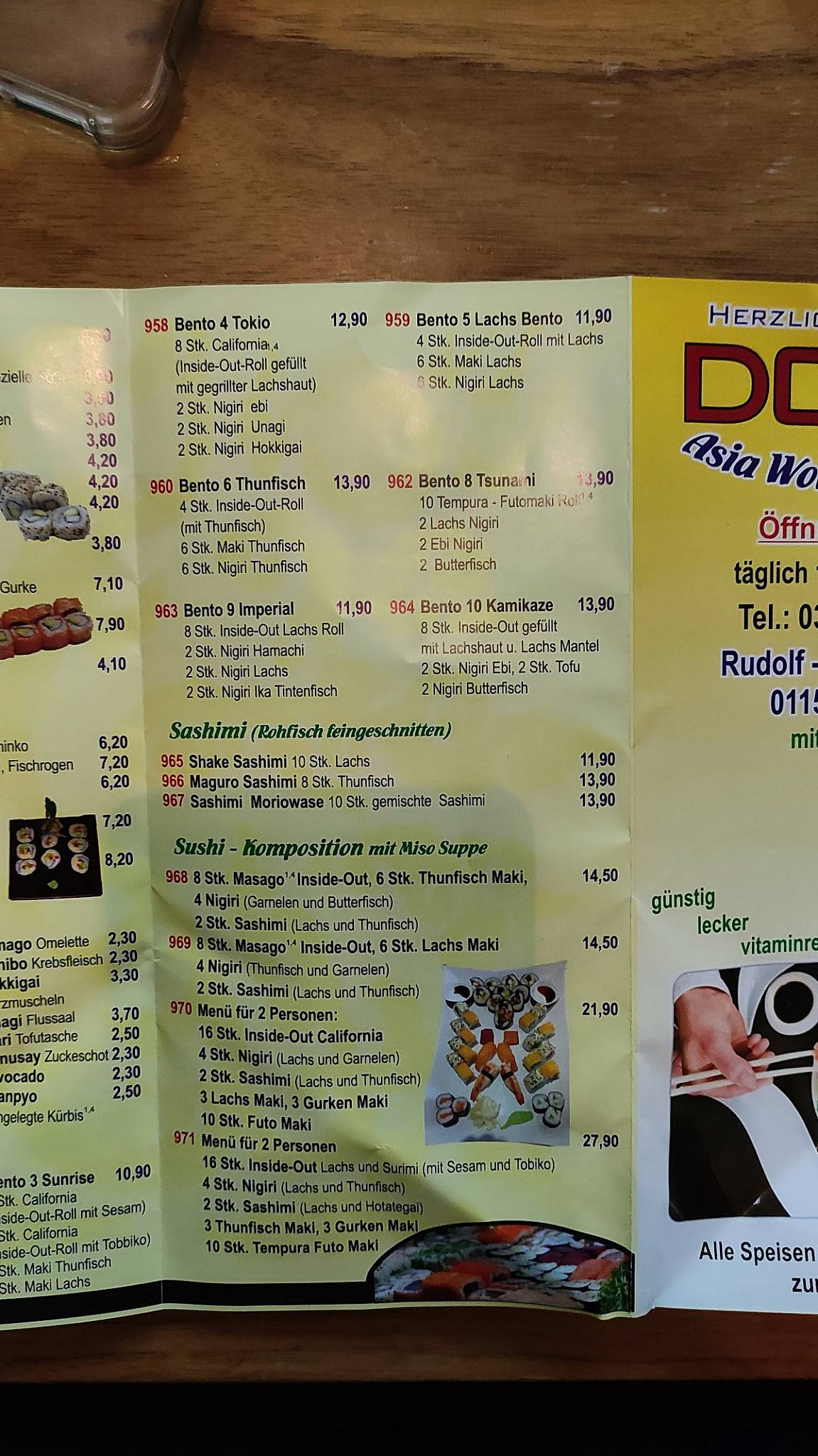 Dodo Asia Wok Sushi Bar