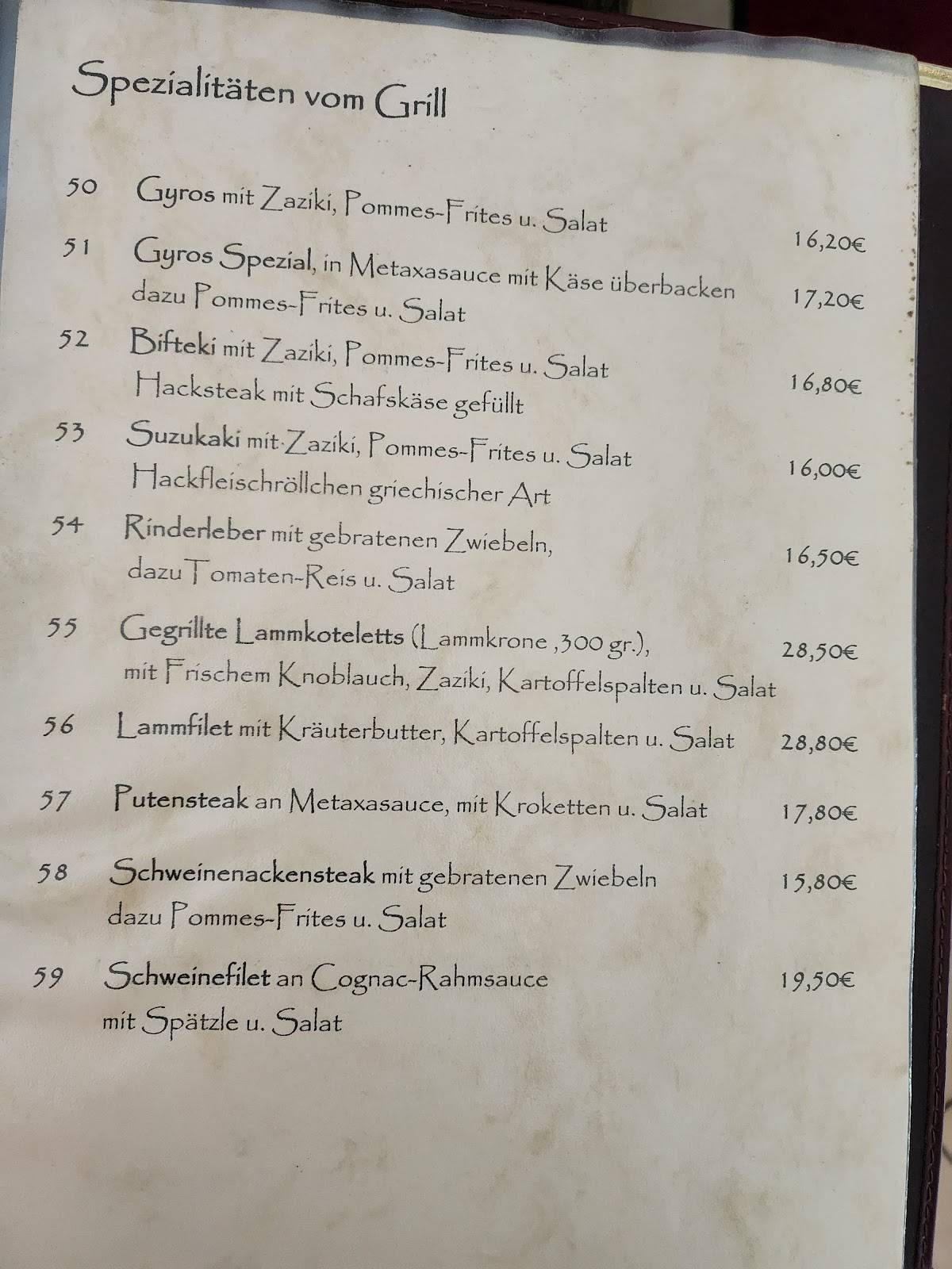 Restaurant Dioni Zur Schindkaut