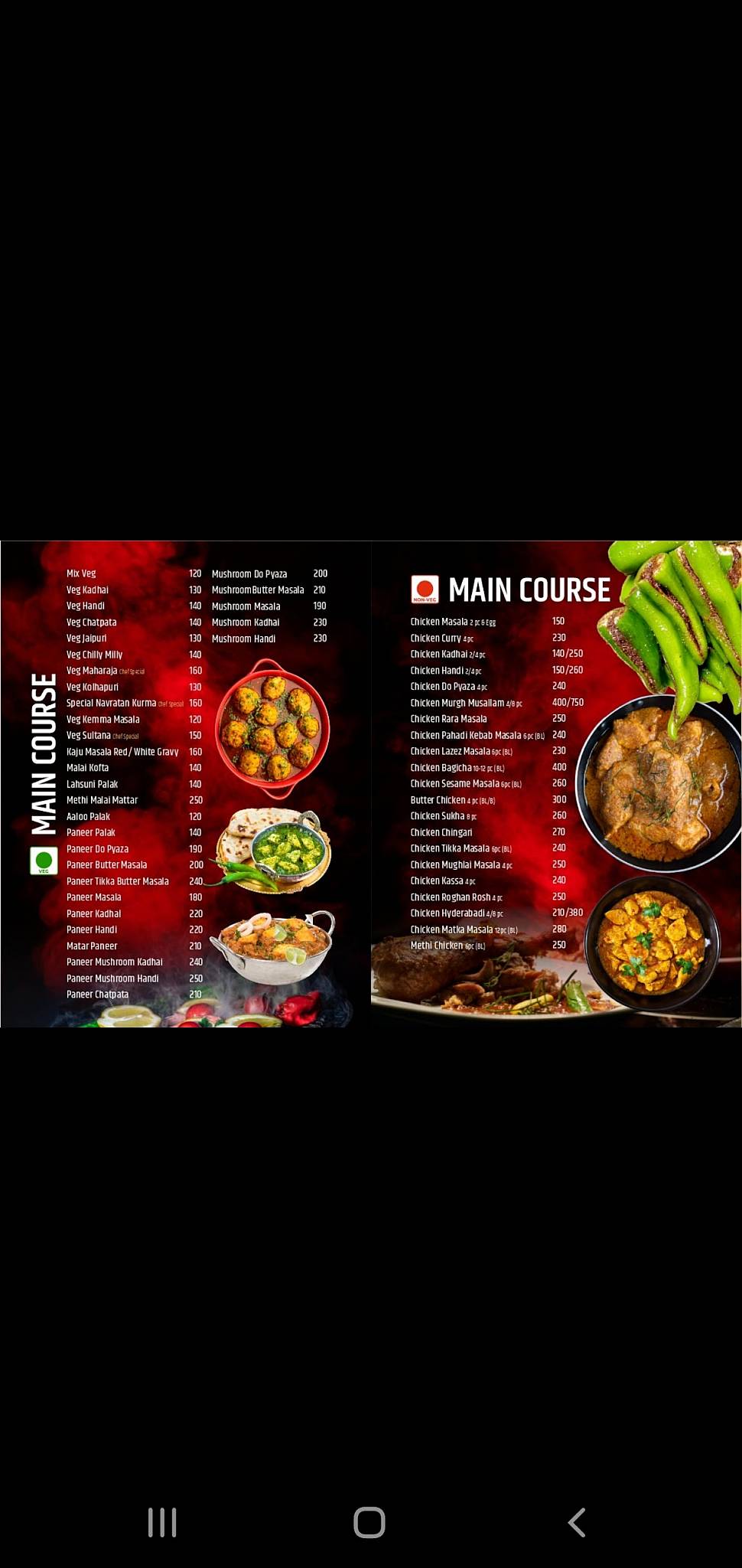 Menu at The Lassi Corner, Hazaribagh