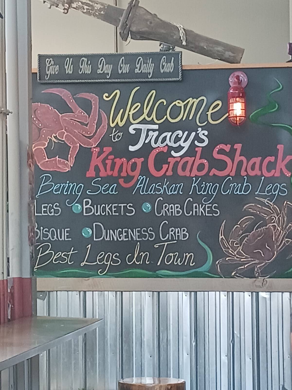 Menu at tracy s king crab shack restaurant juneau 432 s franklin st