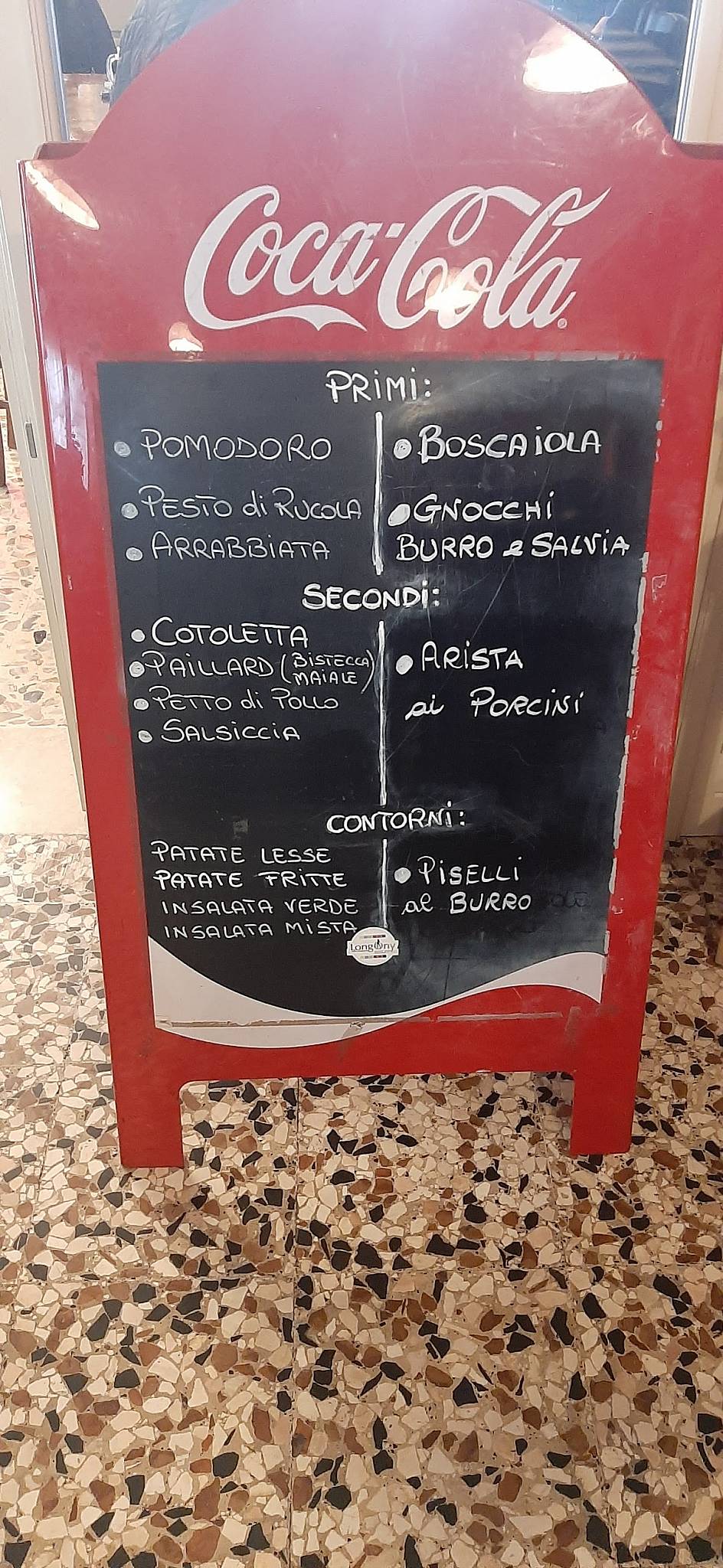 Menu Da Trattoria La Bassa Ristorante Salvirola