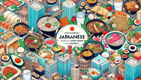 Découvrez des Restaurants Japonais près du Centre Eaton