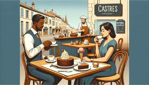 Cafés à Castres: Brownie, Chantilly et Glace à découvrir