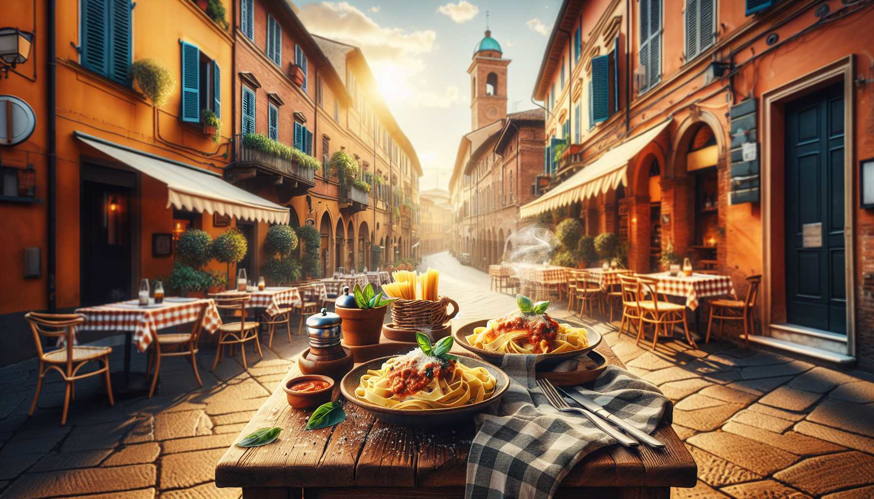 Deliziosi Ristoranti a Porta Castiglione: Tagliatelle e Bolognese!