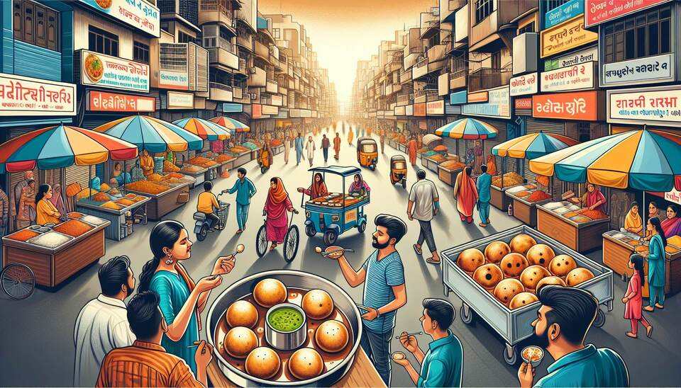 Top Rajkot Street Food Spots: Best Panipuri Picks>
