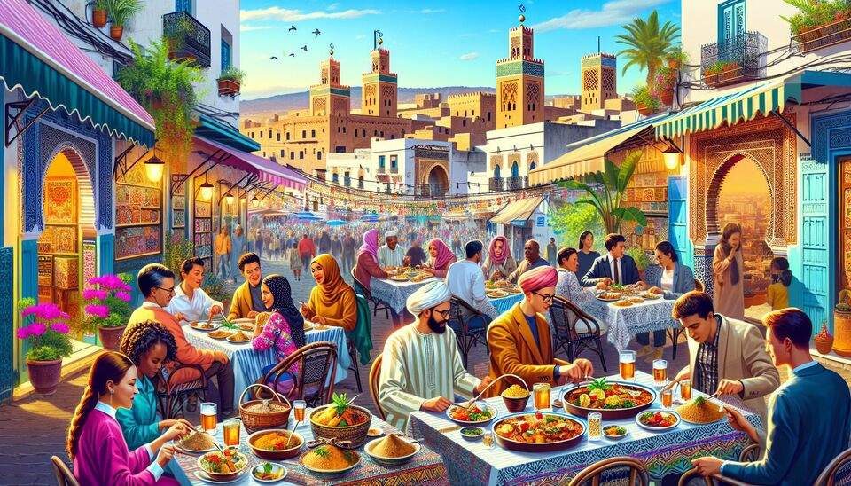 Découvrez des restaurants très abordables à Rabat>
