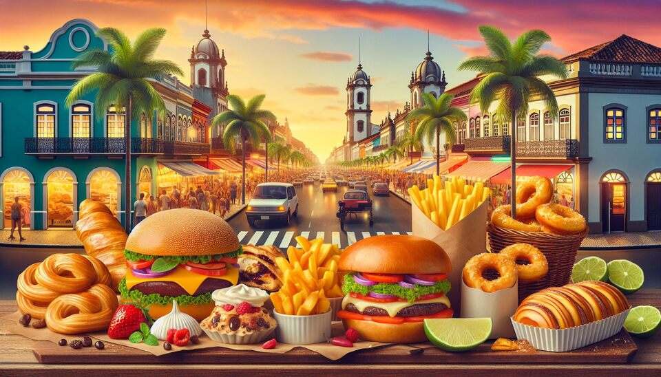 Delícias de Pastéis e Fast Foods na Av. da Saudade>