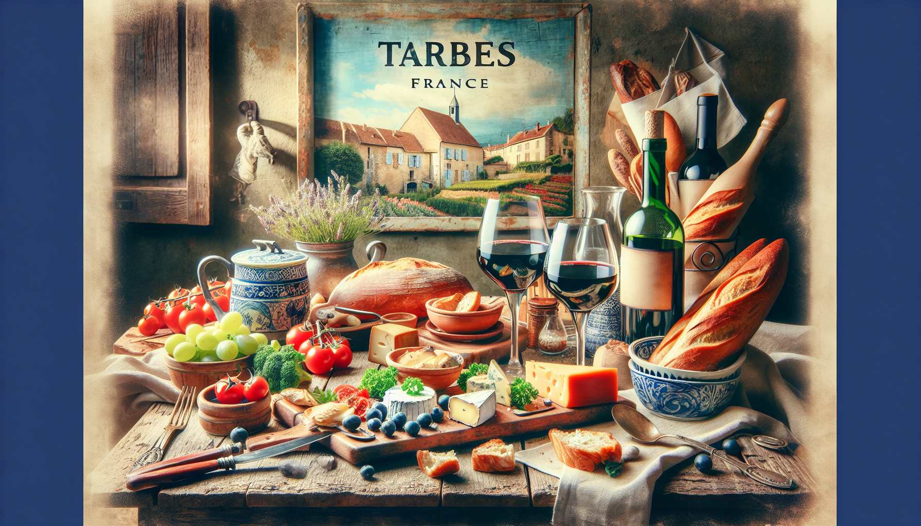 Découvrez des délices français à Tarbes: repas exquis!