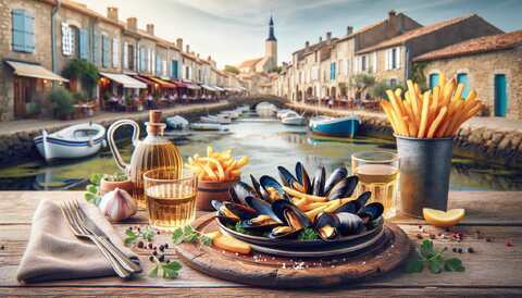 Dégustez les meilleures moules-frites à Aigues-Mortes