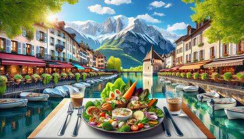 Dégustez le meilleur végétarien à Annecy!