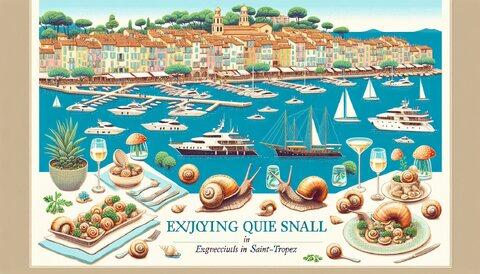 Savourez des escargots exquis à Saint-Tropez