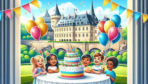 Célébrez l'anniversaire de votre enfant à Luxembourg!