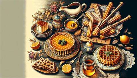 Délices Espagnols: Desserts &amp; Gaufres à Découvrir