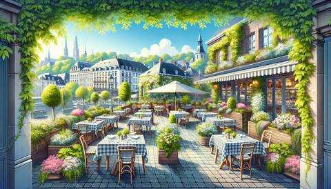 Découvrez des restaurants avec jardin à Liège