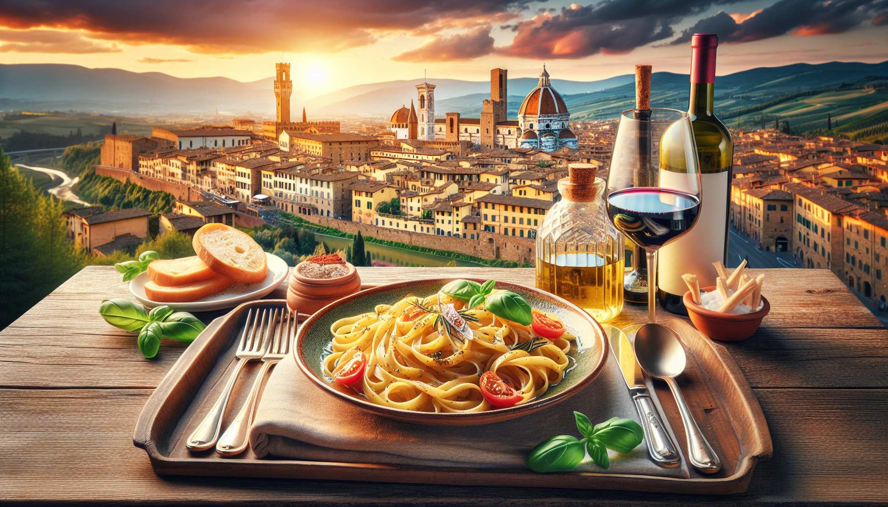 Arezzo: Esplora i migliori ristoranti italiani con pici!