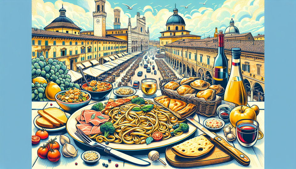 Pranzo delizioso a Modena: Porzioni abbondanti>