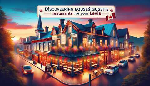 Découvrez des restaurants exquis pour votre dîner
