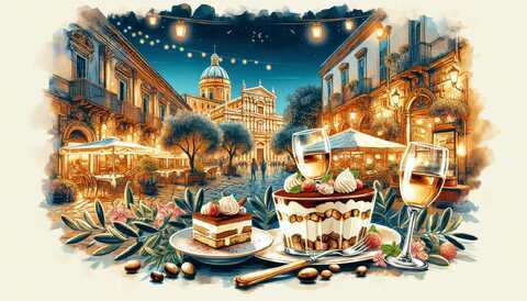 Deliziosi Ristoranti con Tiramisù a Domicilio