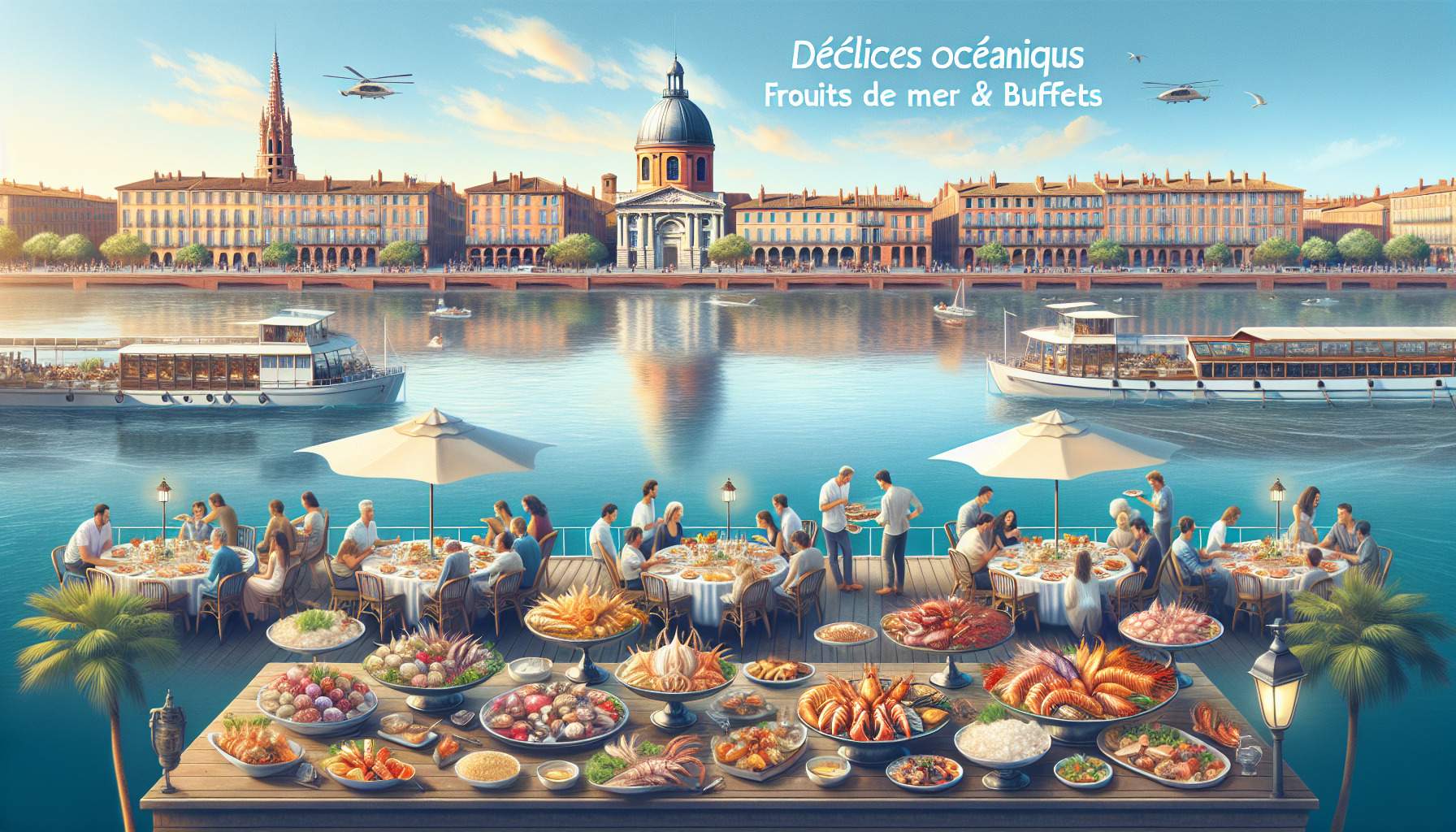 Délices Océaniques : Fruits de Mer & Buffets