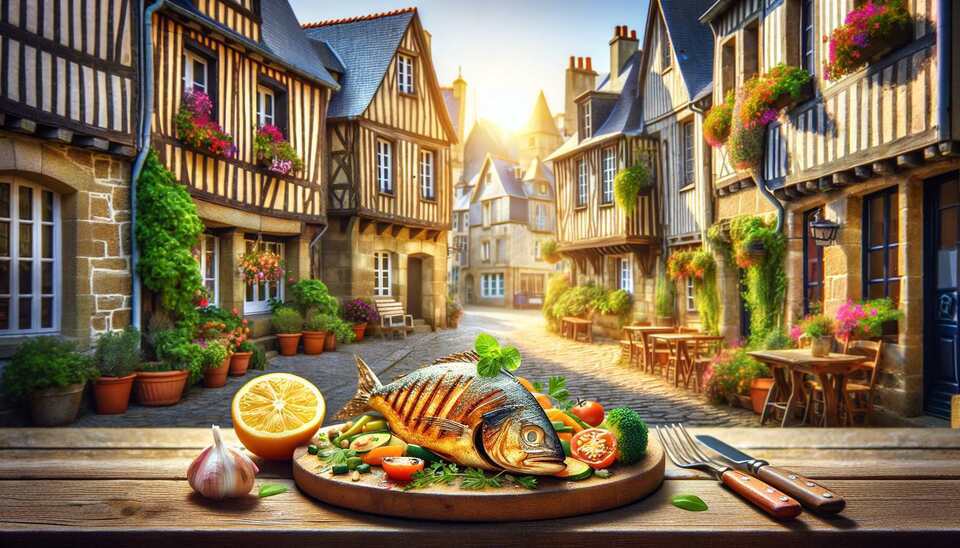 Savourez le Poisson Grillé à Dinan>