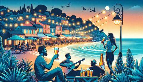 Soirées musicales et bières à Six-Fours-les-Plages