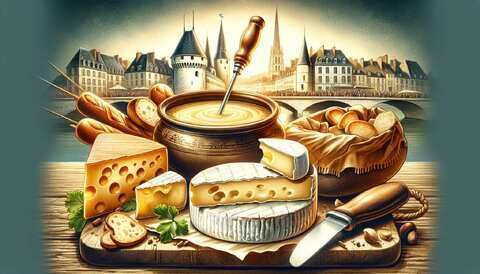 Délices fromagers à Caen : camembert et fondue