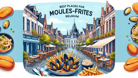 Délectez-vous : Les meilleurs endroits pour moules-frites