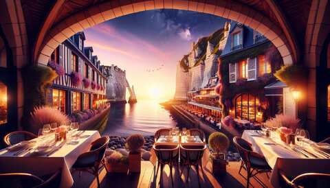 Restaurants enchanteurs à découvrir à Étretat