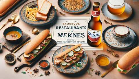 Restaurants exquis à Meknès : Menu, Sandwiches, Estrella