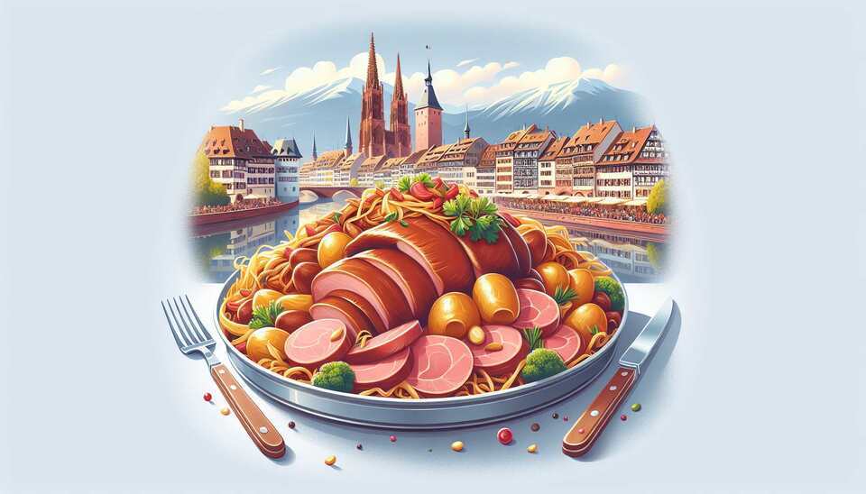 Délectez-vous à Strasbourg avec une choucroute garnie !>