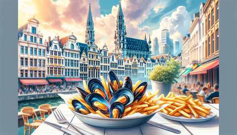 Dégustez les meilleures moules-frites à Bruxelles