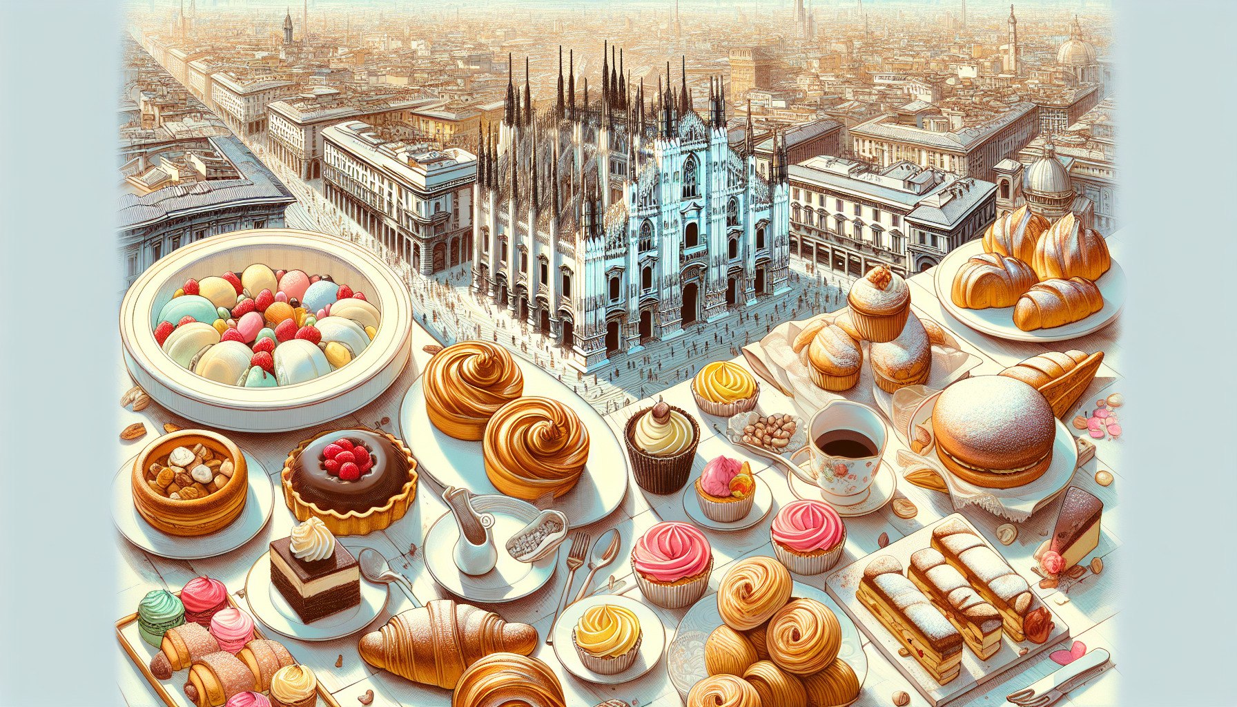 Scopri le migliori pasticcerie di Milano