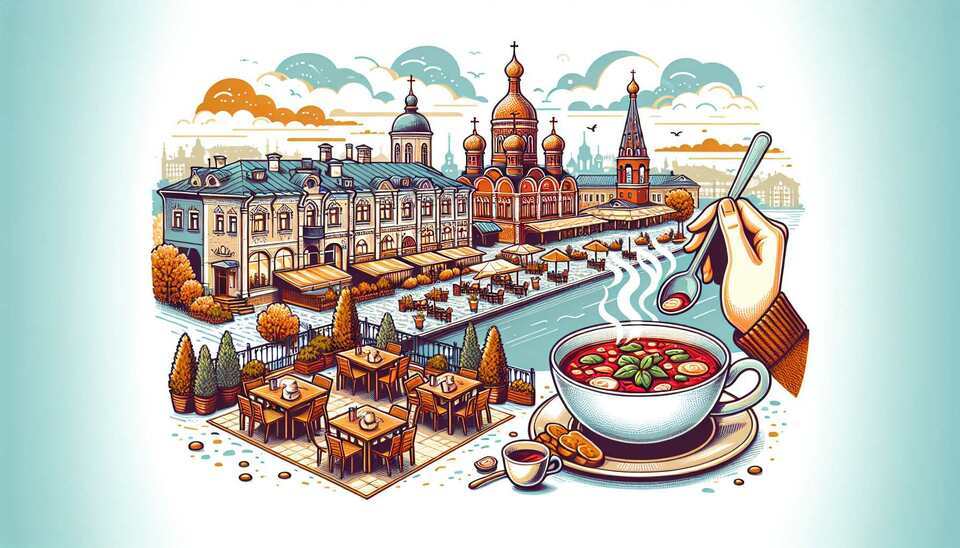Вкусный борщ в Краснодаре: лучшие рестораны>