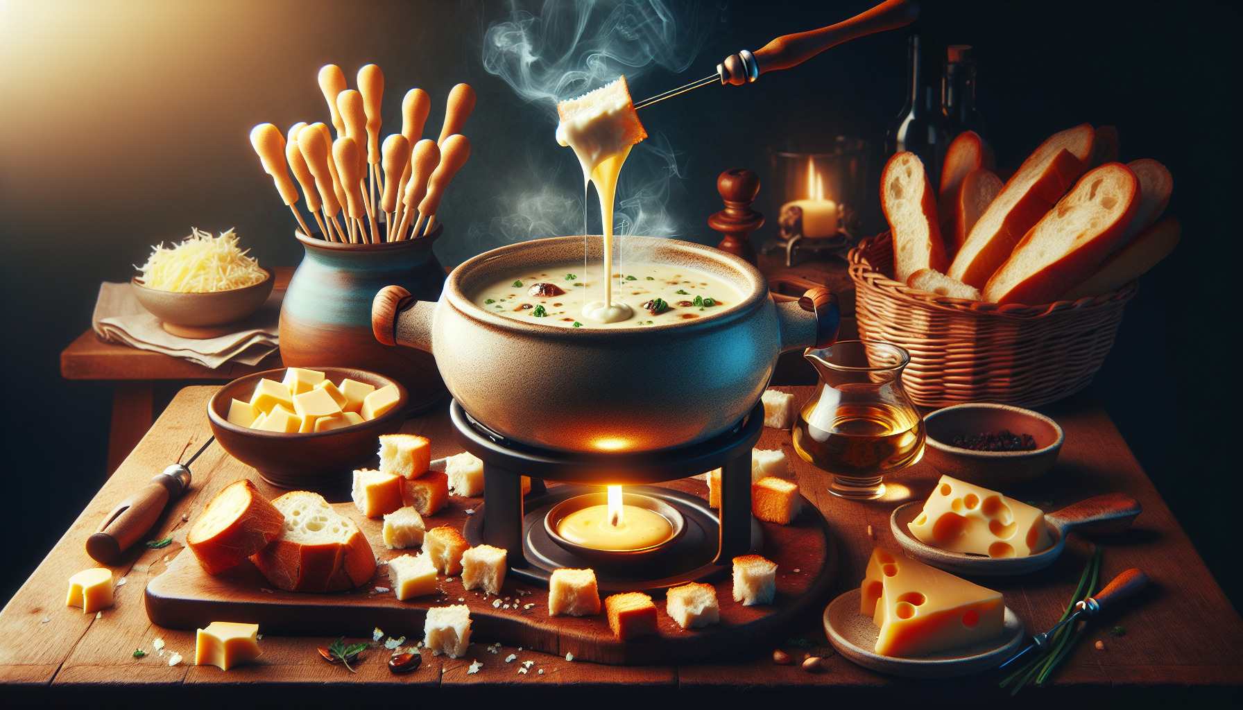 Dégustez le meilleur de la fondue au fromage!