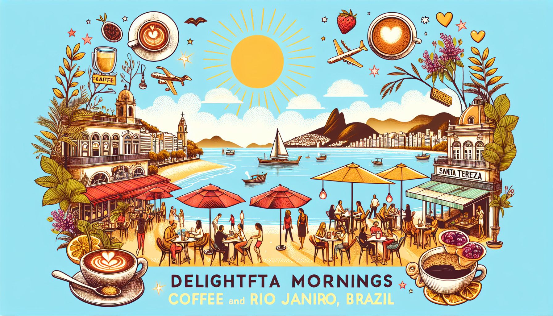 Delícias Matinais: Cafés e Brunch em Santa Tereza