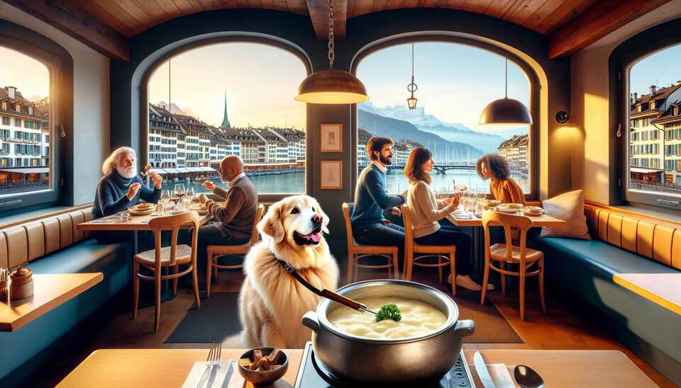 Délices de la Fondue: Restaurants Chien Admis>