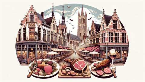 Découvrez les meilleurs restaurants de viande à Bruges