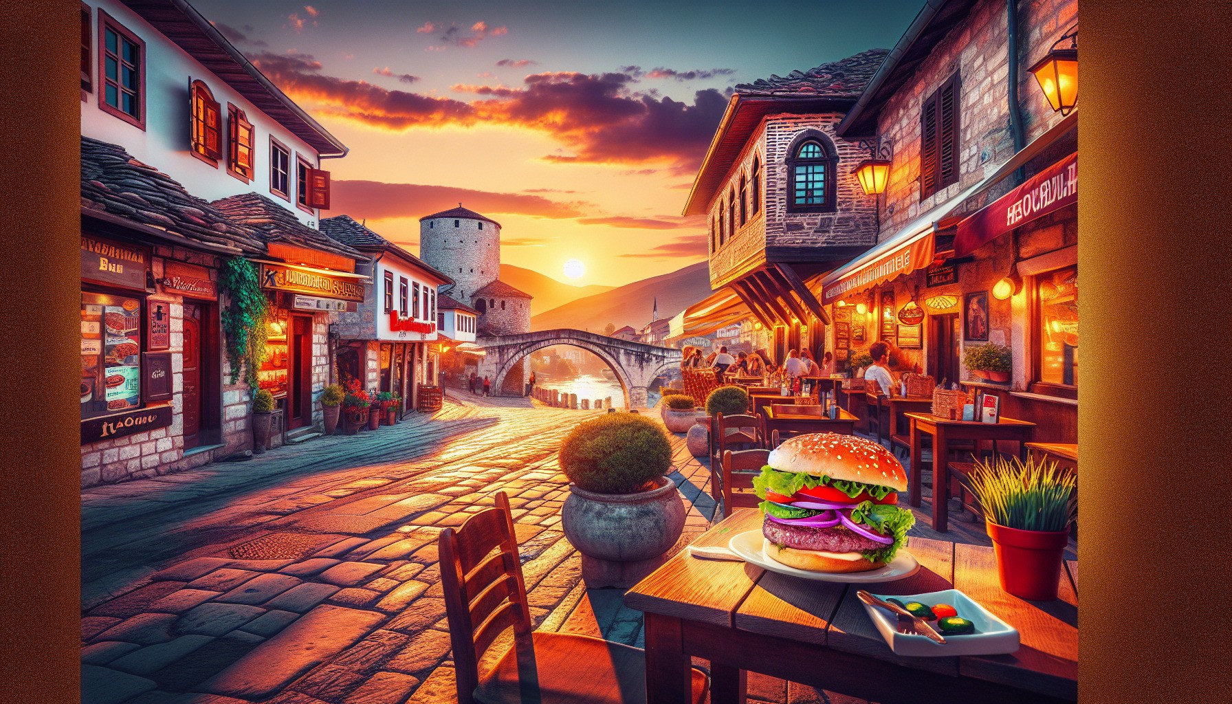 Delicious Hamburgers Await in Prizren: City Flavors