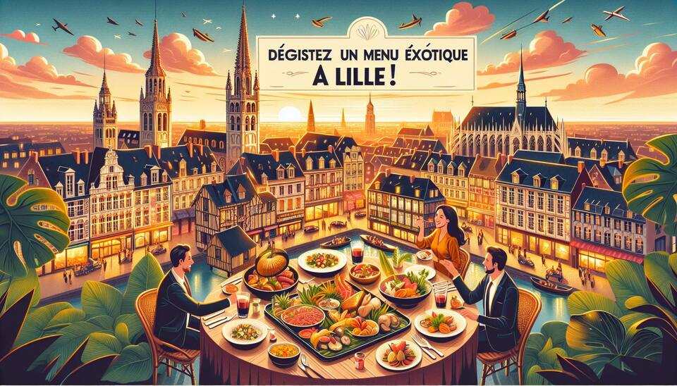 Dégustez un Menu Exotique à Lille!>