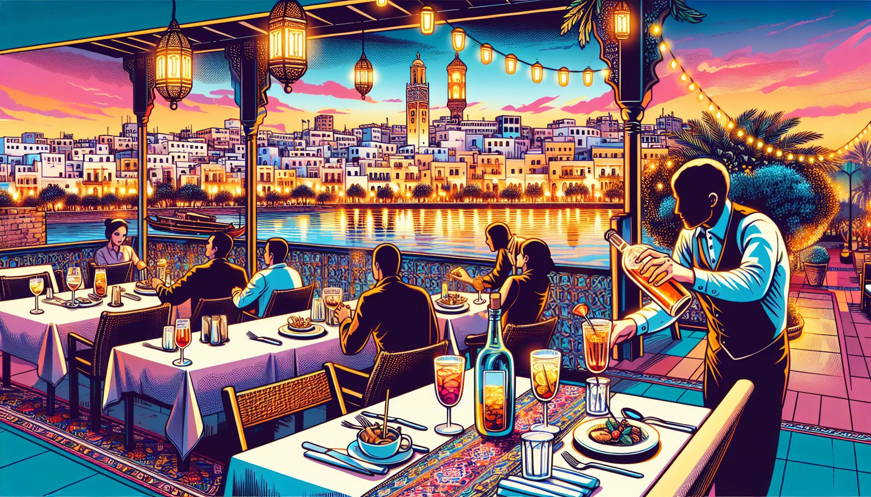Top Tunis Restaurants Serving Alcohol