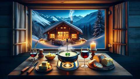 Dégustez une délicieuse fondue aux Orres