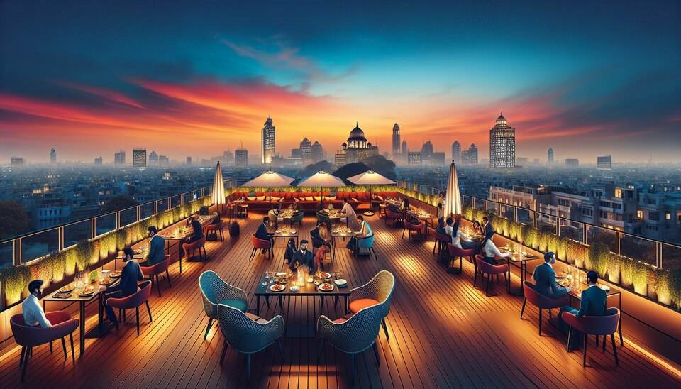 Top Rooftop Dining Gems in Delhi>