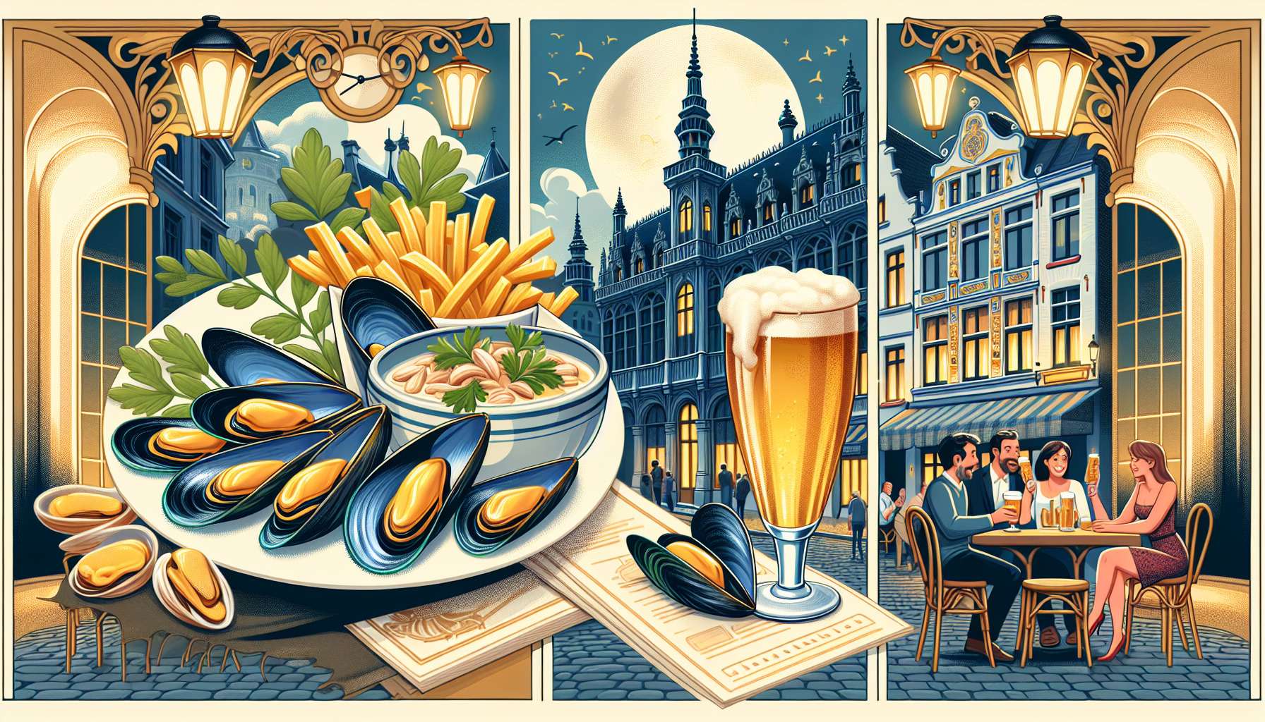 Savourez les Meilleurs Moules-Frites à Bruxelles