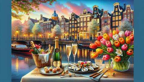 Top Amsterdam Spots: Indulge in Oysters &amp; Champagne