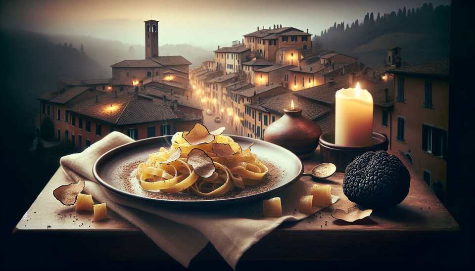 Scopri i Migliori Ristoranti di Deruta: Tagliatelle e Tartufo>