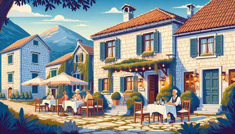 Découvrez des restaurants typiques à Podgorica à prix doux