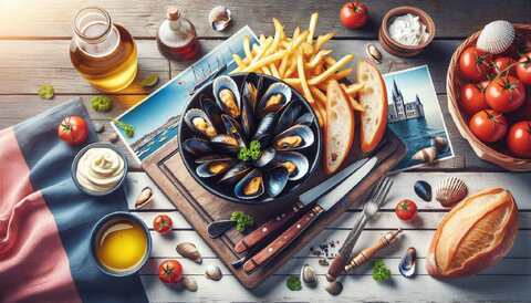 Délices de la Mer à Tournai: Moules-Frites à Déguster