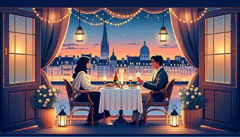 Découvrez des restaurants romantiques à Rennes