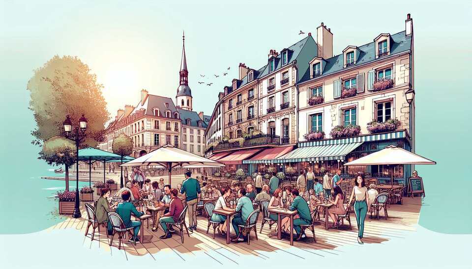 Les meilleures terrasses abordables d'Évreux: qualité et prix !>